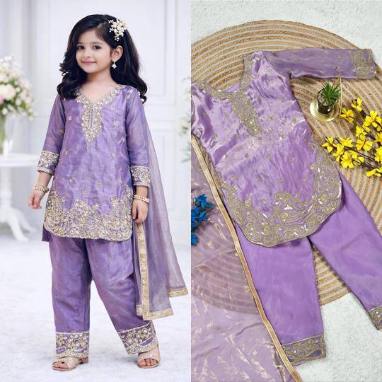Premium Quality Ready to Wear Silk Kids clothing market in Surat